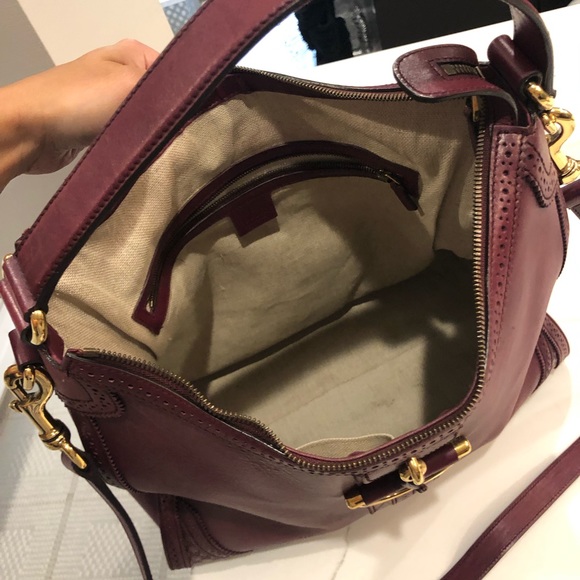 Gucci Burgundy shoulder bag - Picture 5 of 8